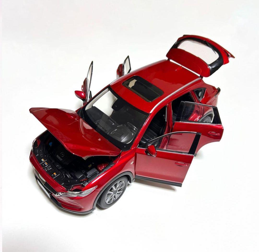 マツダ CX-5 赤 ミニカー 1/18