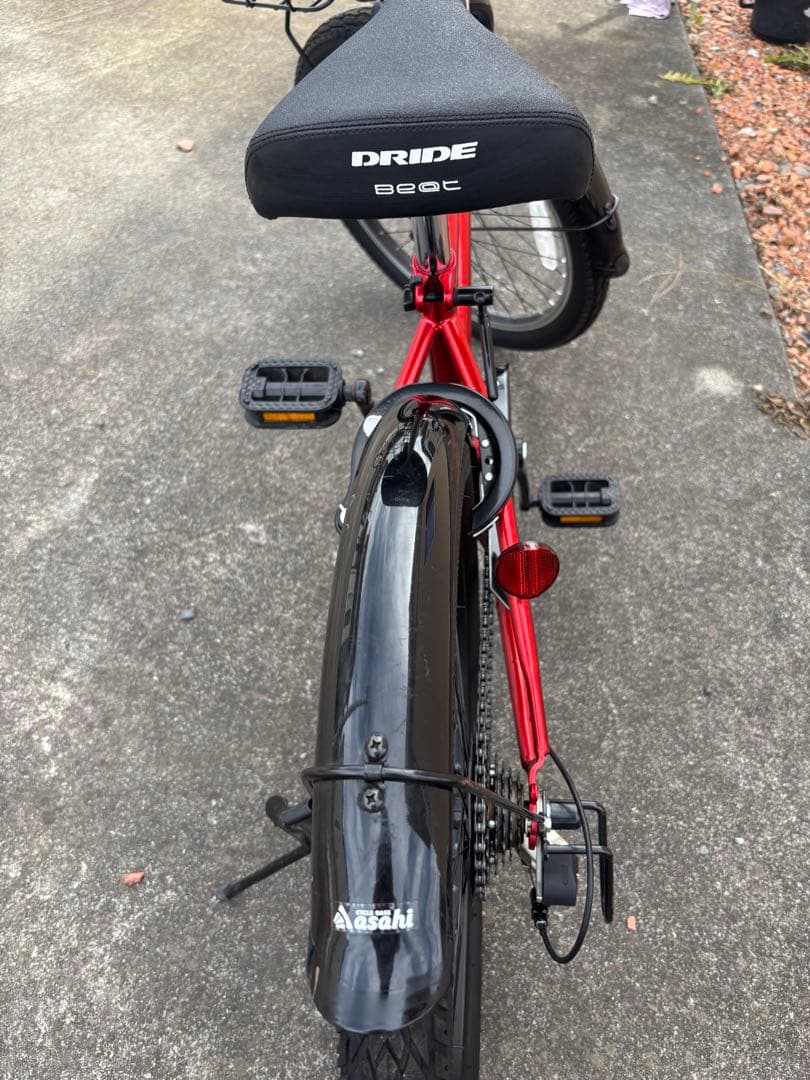 『引取限定』あさひ購入 ドライドビート 22インチ レッド
