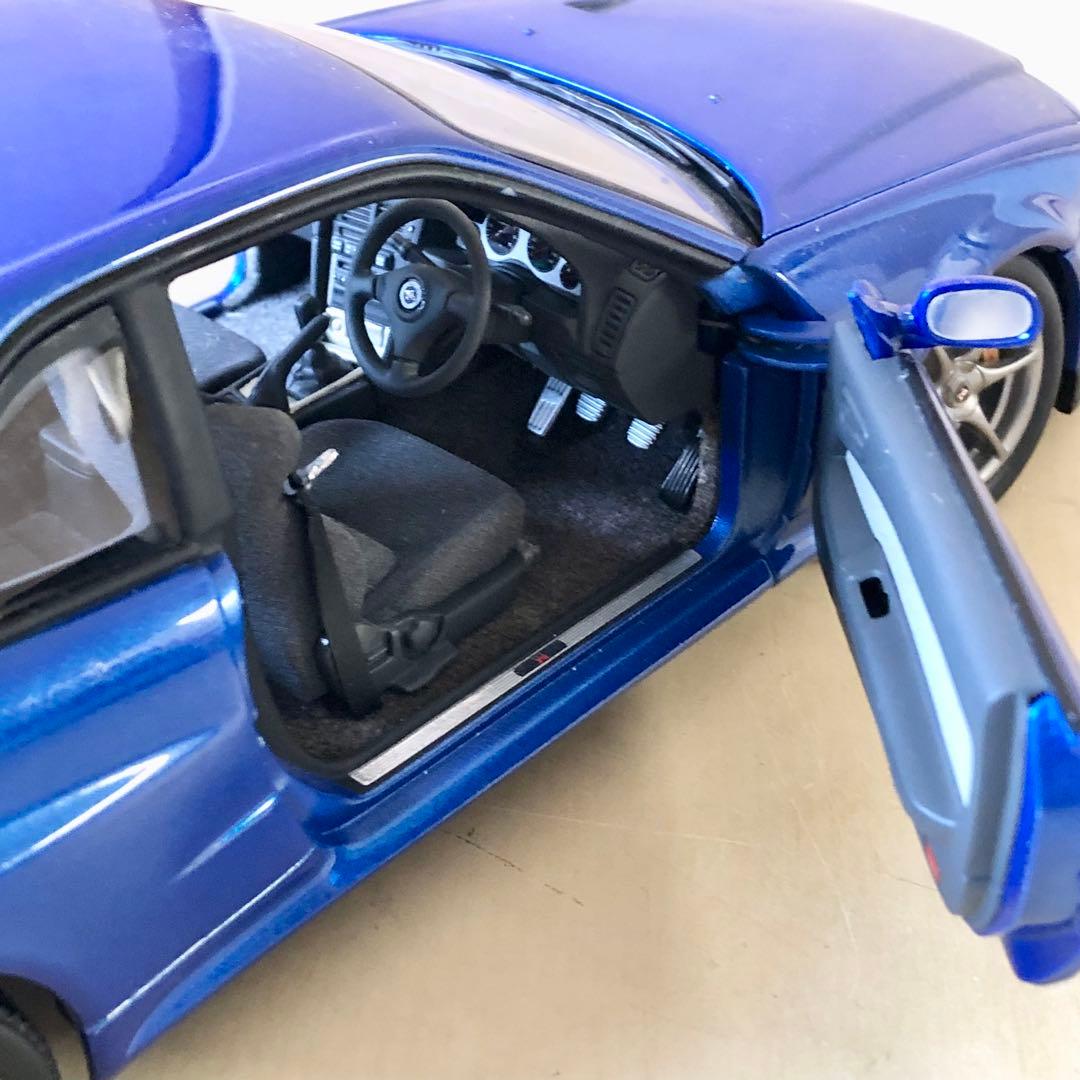 AUTO ART 1/18 R34 GT-R Vスペック II ベイサイドブルー