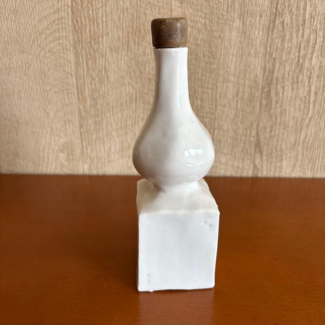 内田鋼一氏作 白釉酒器