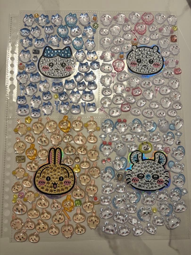 A4サイズシール帳　シールお裾分け