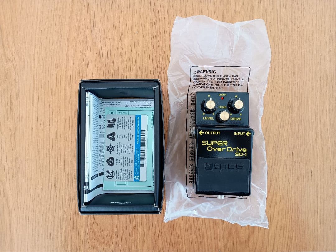 BOSS SD-1-4A SUPER OverDrive 40th Anniv…
