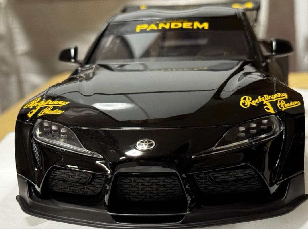 PANDEM GRスープラ V1.0 ブラック 1/18 TOP SPEED