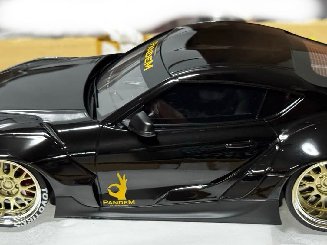 PANDEM GRスープラ V1.0 ブラック 1/18 TOP SPEED