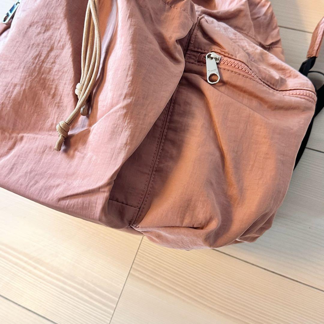 現行 美品 Chacottチャコット リュック バックパック テラコッタ ピンク