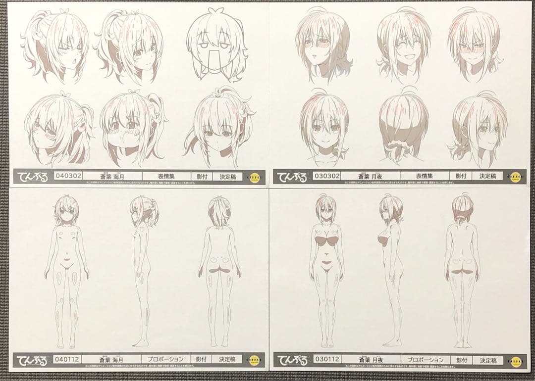 てんぷる アニメ 設定資料 / 吉岡公威 ぐらんぶる