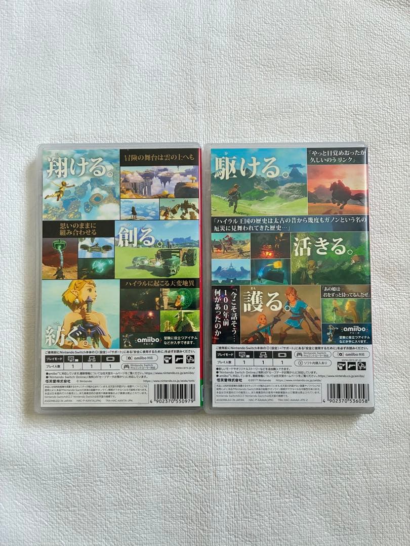 p*6様 Switch ゼルダの伝説　ブレスオブザワイルド&ティアーズオブザキン