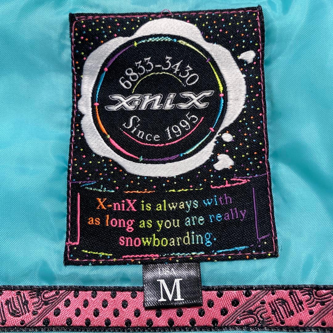 ⭐️X-NIX　PHENIX レディース　スノボジャケット　赤チェック　L＊977