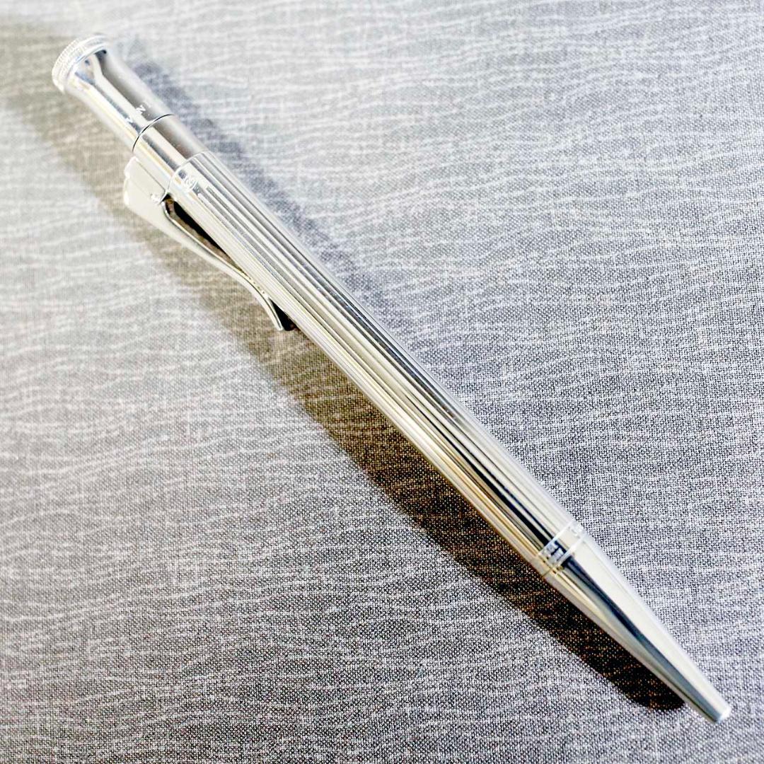 【美品 送料込み】ファーバーカステル ボールペン スターリングシルバー ②