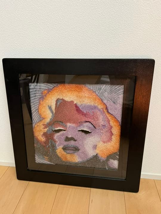 宝石画　マリリンモンロー　Jewel ART