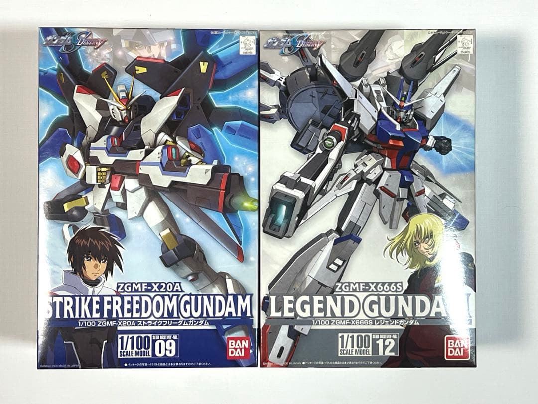 ガンダムSEEDDESTINY 1/100スケールキットセット