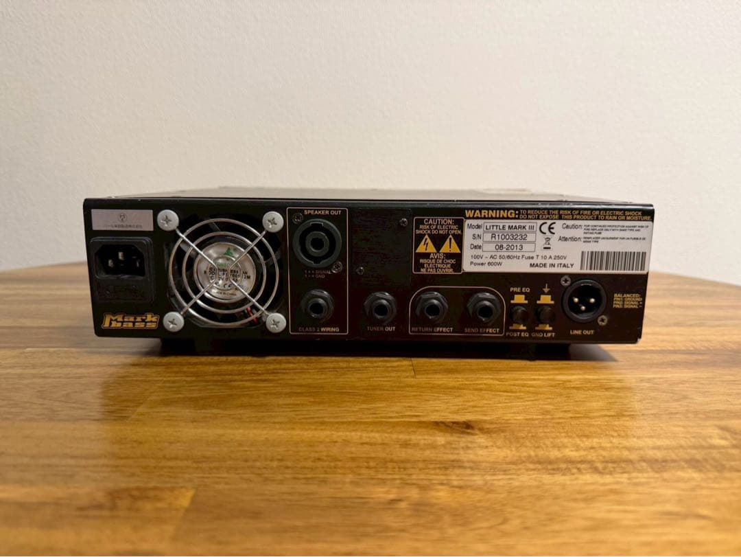 ベースアンプ　ヘッド　MarkBass Little Mark Ⅲ ジャンク
