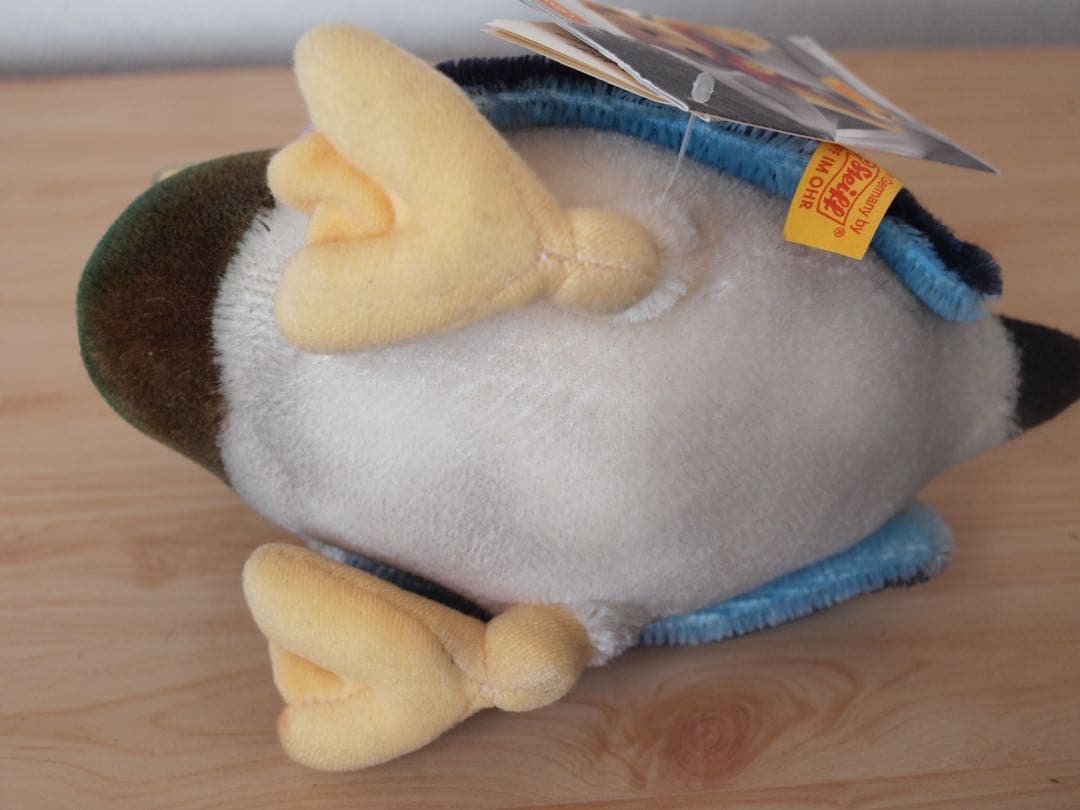 【Deadstock】Steiff Waggi Erpel カモ ぬいぐるみ
