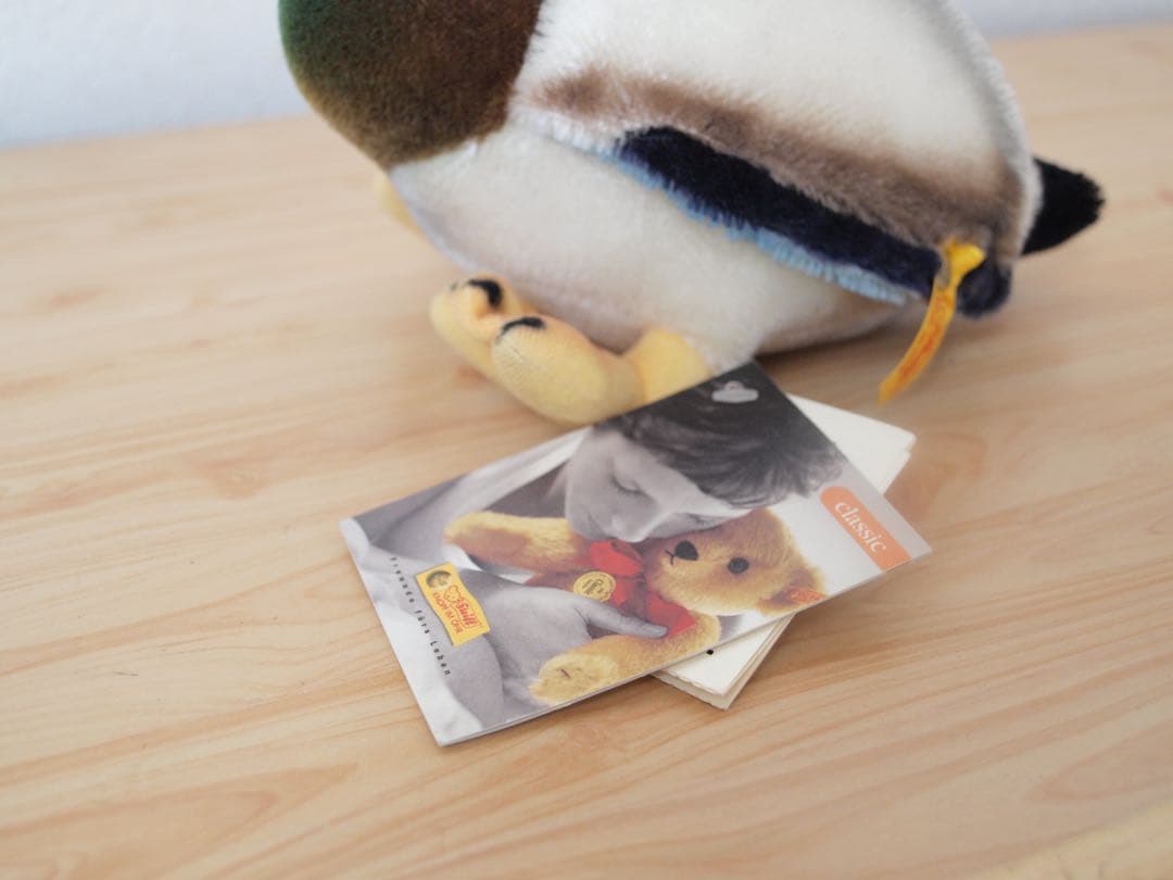 【Deadstock】Steiff Waggi Erpel カモ ぬいぐるみ