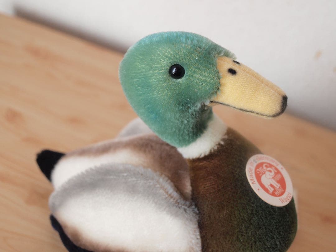 【Deadstock】Steiff Waggi Erpel カモ ぬいぐるみ