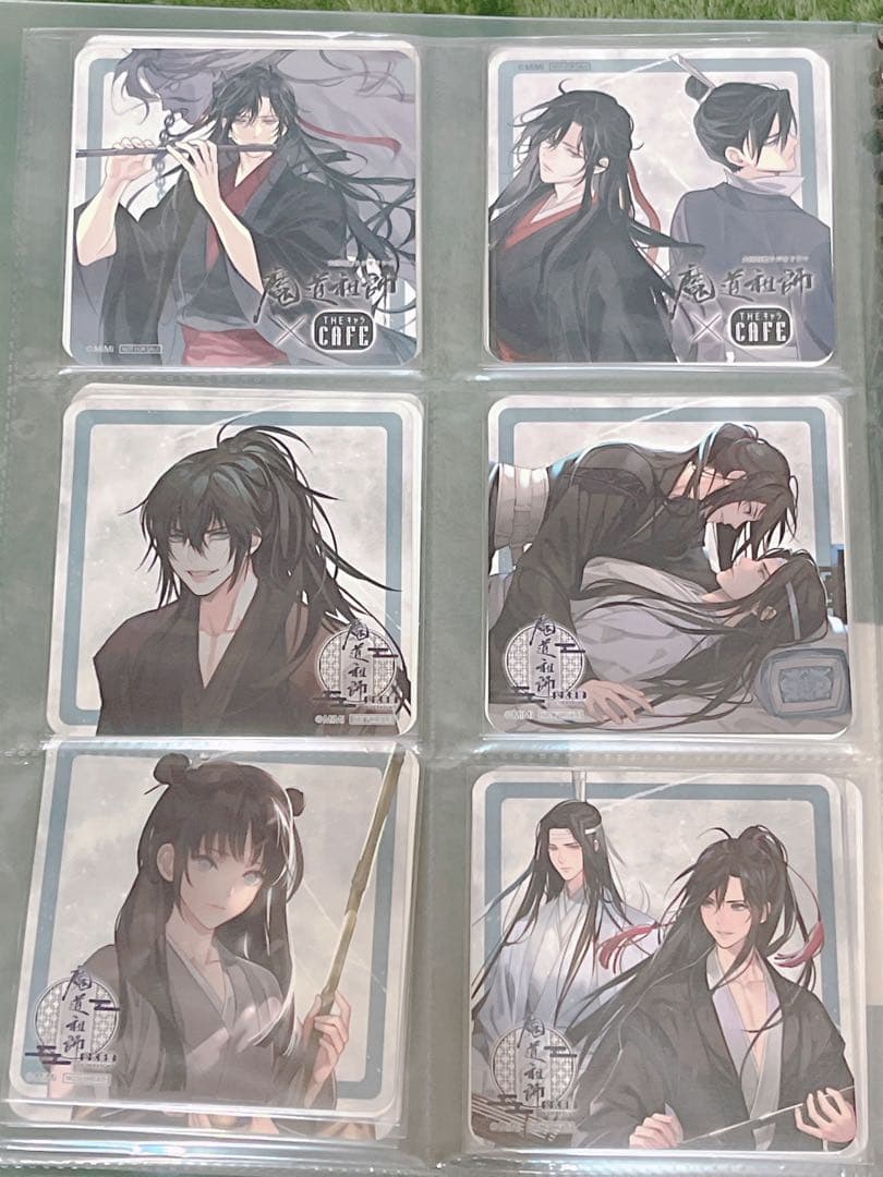 魔道祖師　コースター　公式茶屋　旧柄　46枚