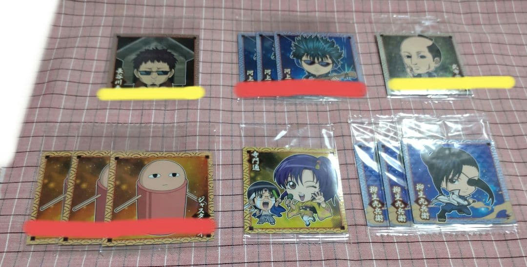 バラ売り⭕ 銀魂 ウエハース にふぉるめーしょん シール ステッカー 1弾 2弾