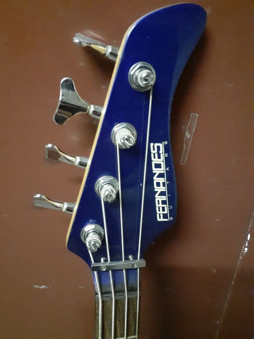 FERNANDES 4弦エレキベース ダークブルーラスト値下げ！