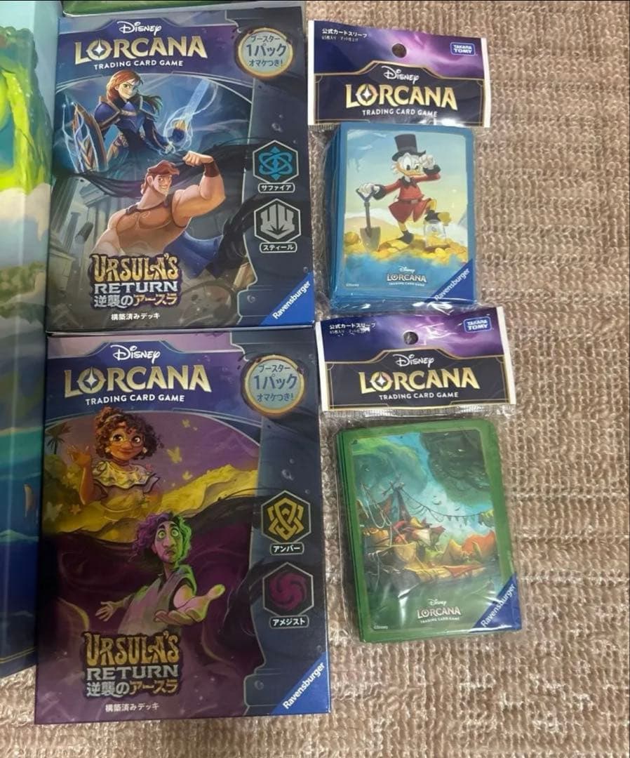 ロルカナカードゲーム 6点セット まとめ売り 公式プレイマット　スタートデッキ