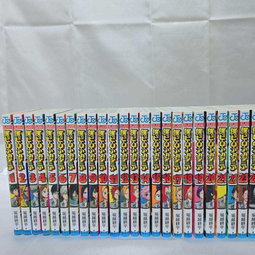 僕のヒーローアカデミア 全42巻セット[完]/美品/B03