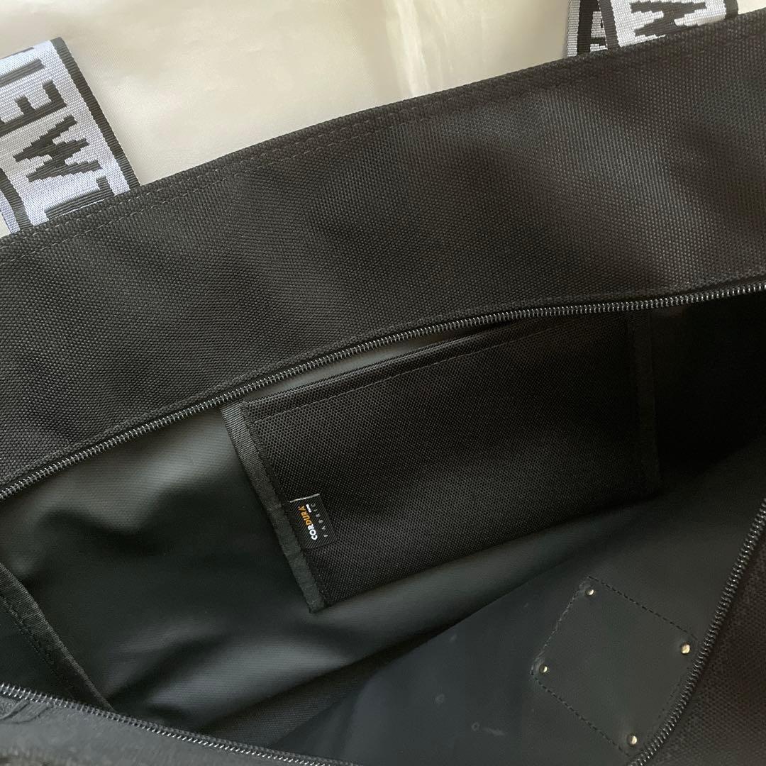 V12 ゴルフ　トートバッグ ビッグトート　ブラック