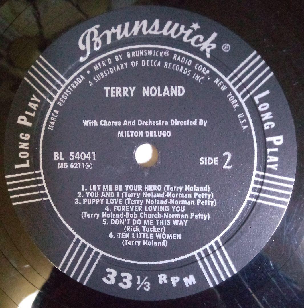 洋楽 TERRY NOLAND (1958 US Original LP)