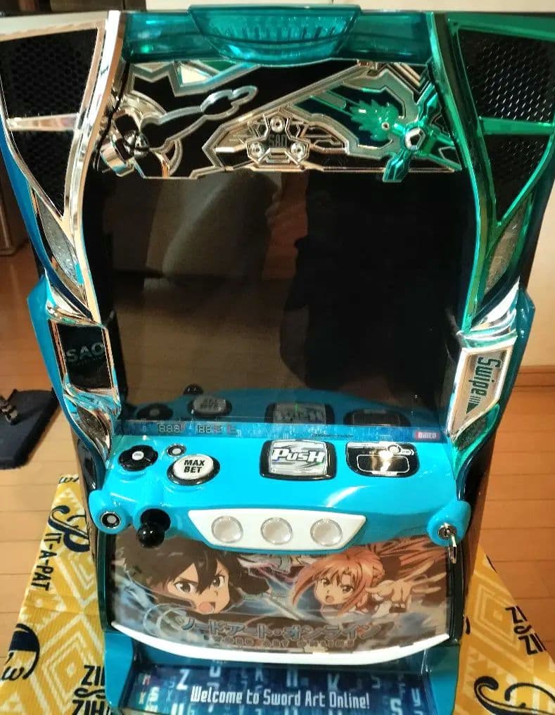 美品）ソードアートオンライン スマスロ 実機