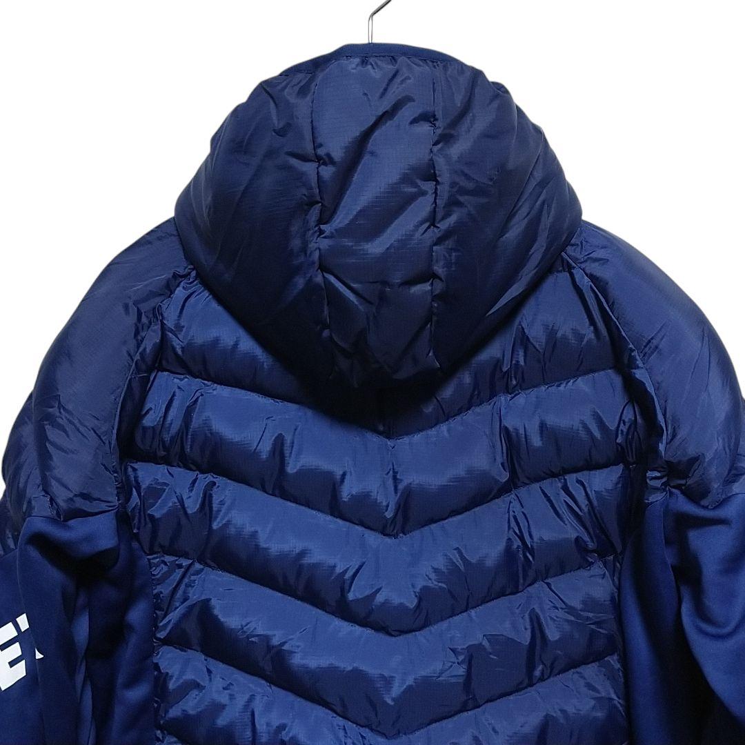 アスレタ 中綿ウォームジャケット上下 Oサイズ(XL) ネイビー