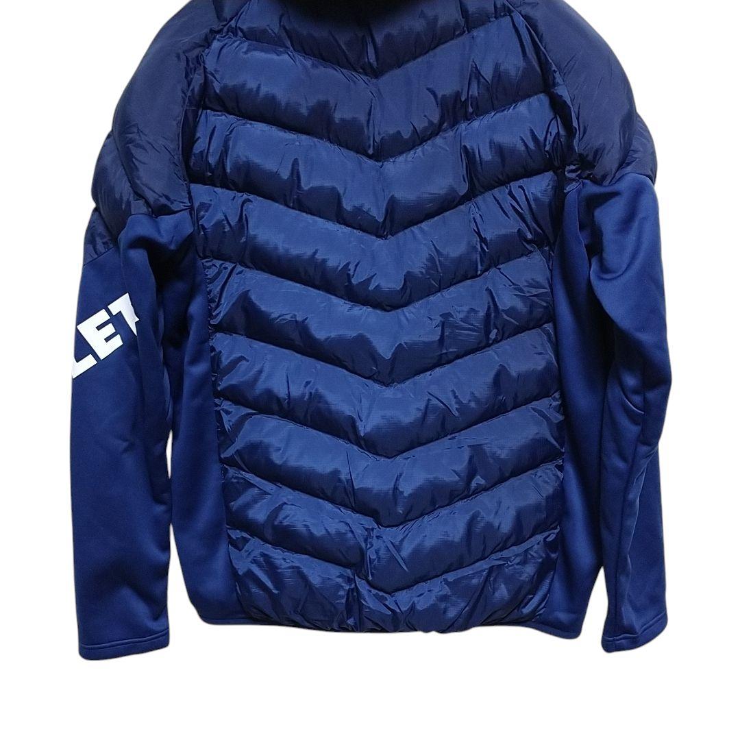 アスレタ 中綿ウォームジャケット上下 Oサイズ(XL) ネイビー