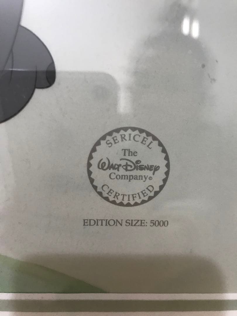 ディズニー　保証書付き　ダンボ　シルクスクリーン