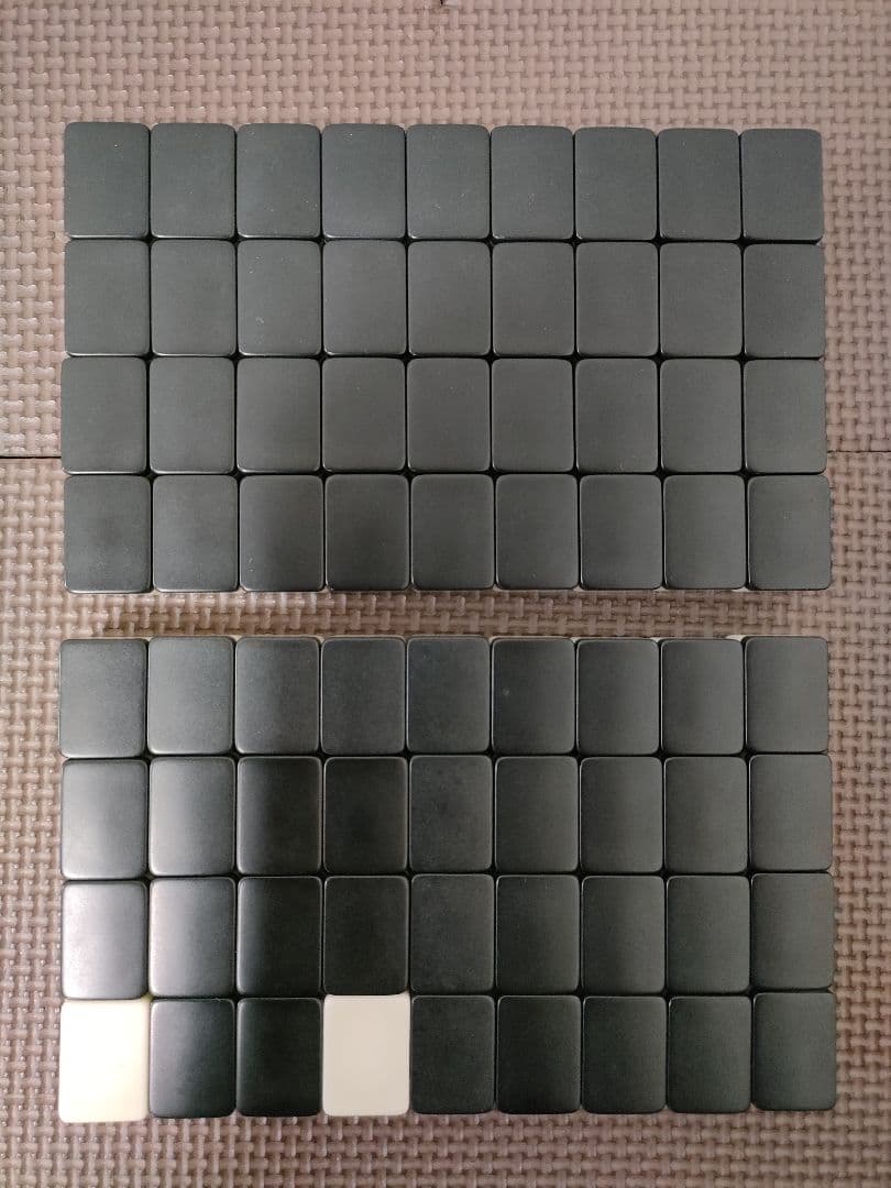 【中古品】　麻雀牌　キングバード　虎牌　背黒　雀鬼