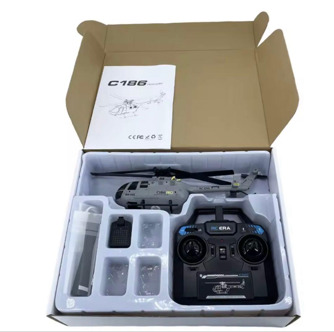 C186 プロ B105 2.4 RTF RC ヘリコプター 4軸ジャイロ