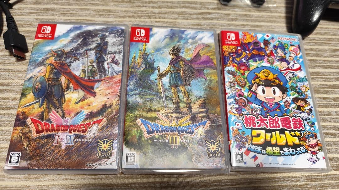 Nintendo Switch 本体 ドラクエ1.2.3 その他セット