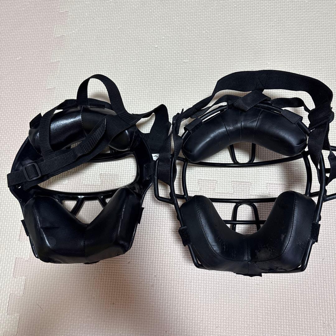Mizuno ブラック キャッチャー防具セット