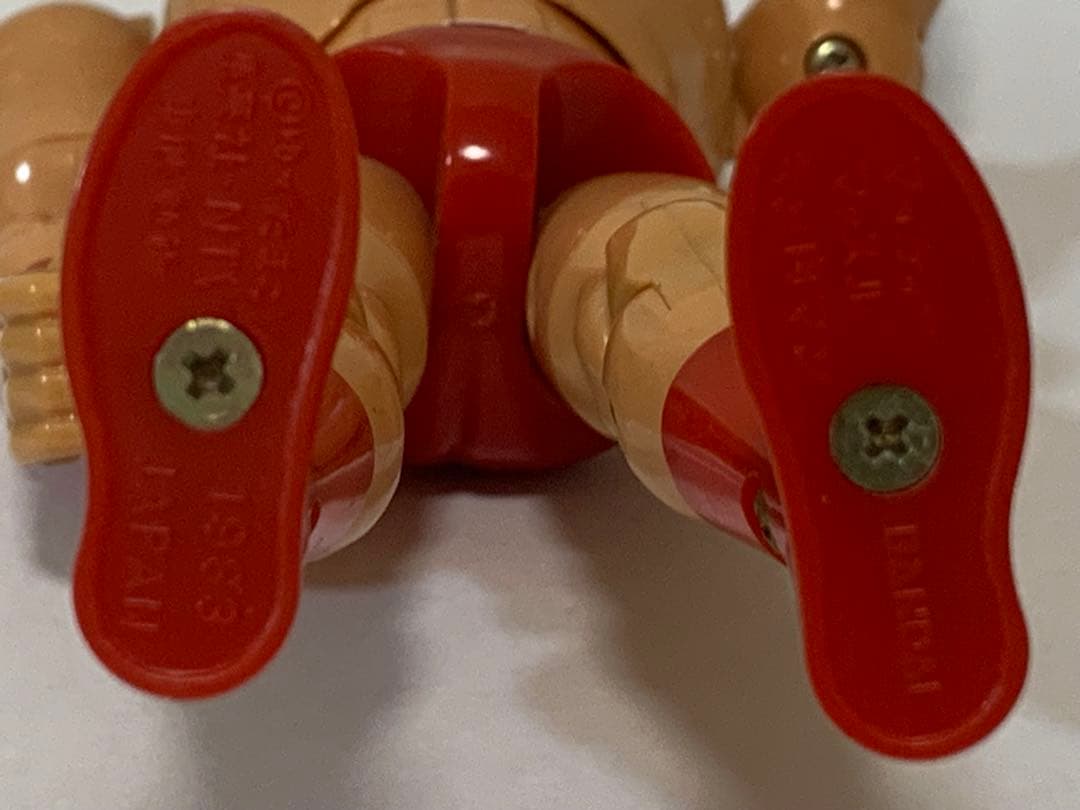 マイティー マッスル キン肉マン 1983年 可動式フィギュア BANDAI
