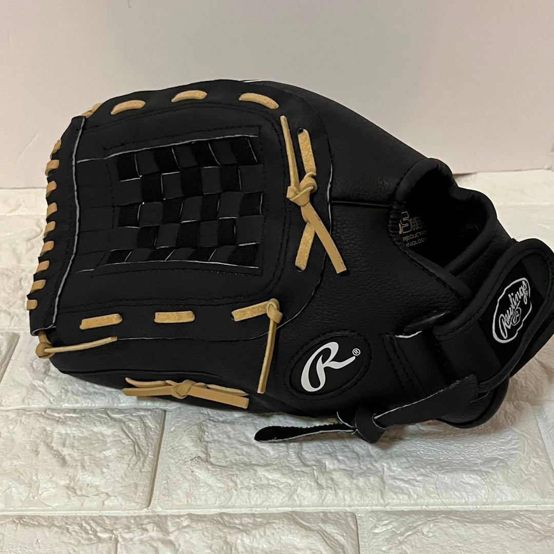 【未使用】【日本未発売】　左投げ用　ローリングス ジュニア 軟式グローブ
