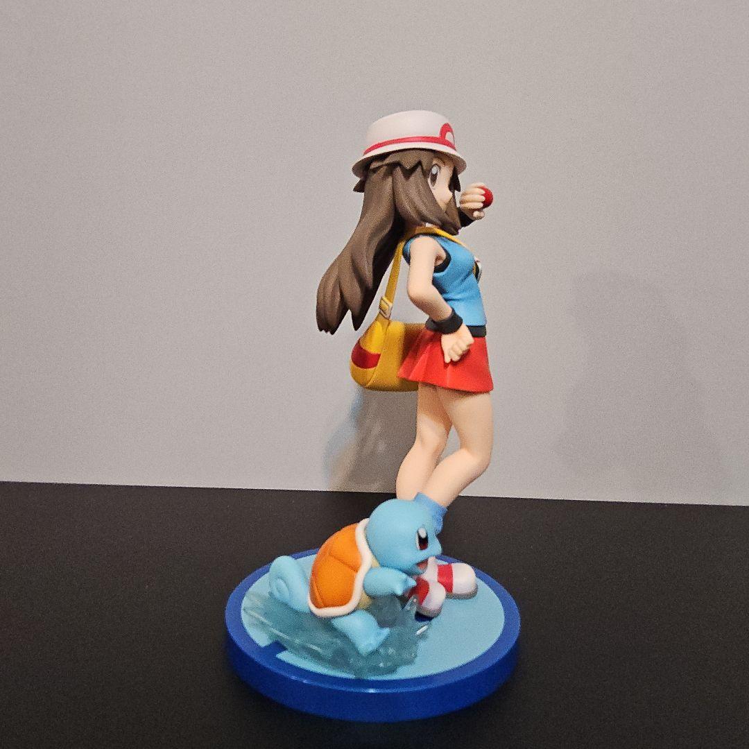 【開封品】ポケモン フィギュア リーフ with ゼニガメ