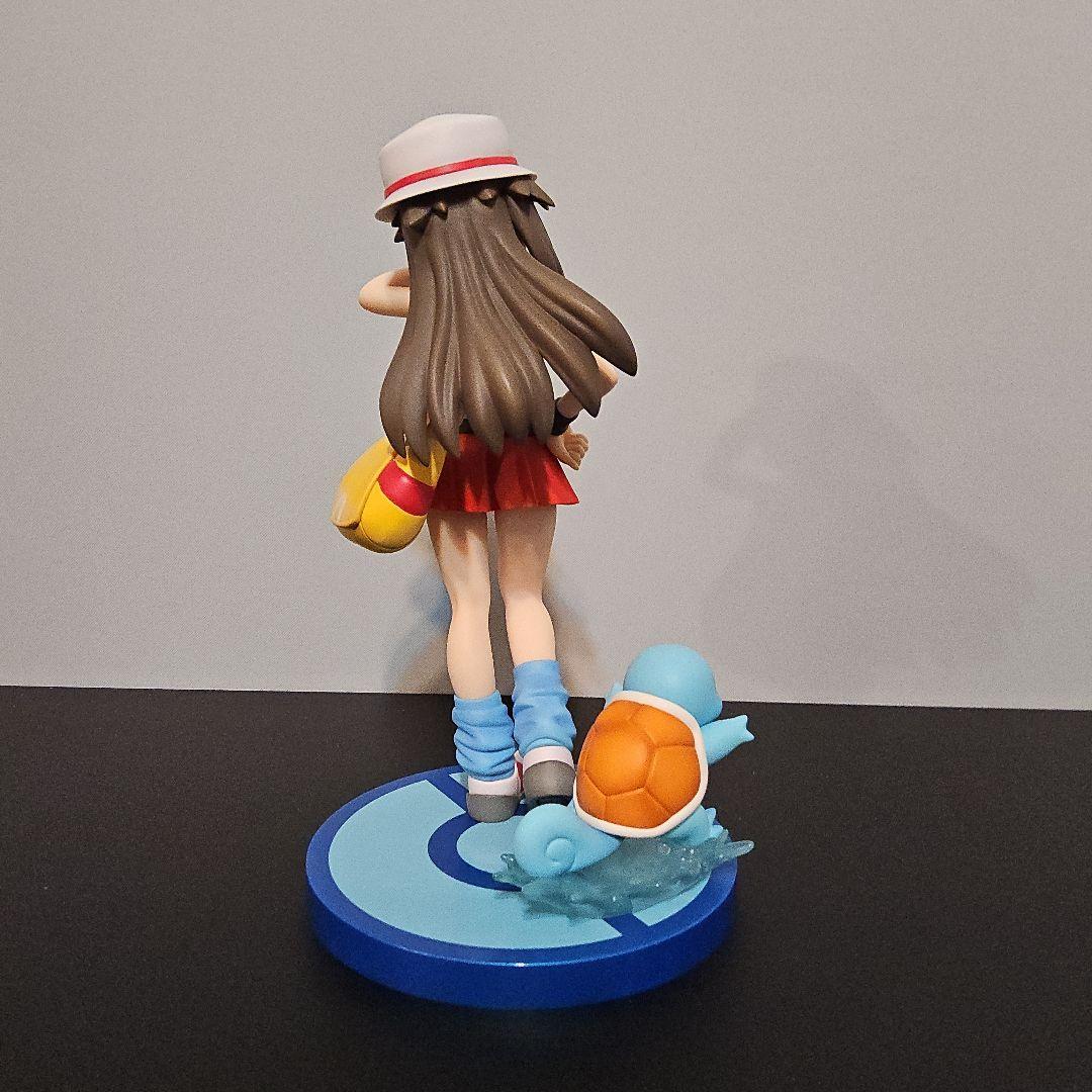 【開封品】ポケモン フィギュア リーフ with ゼニガメ