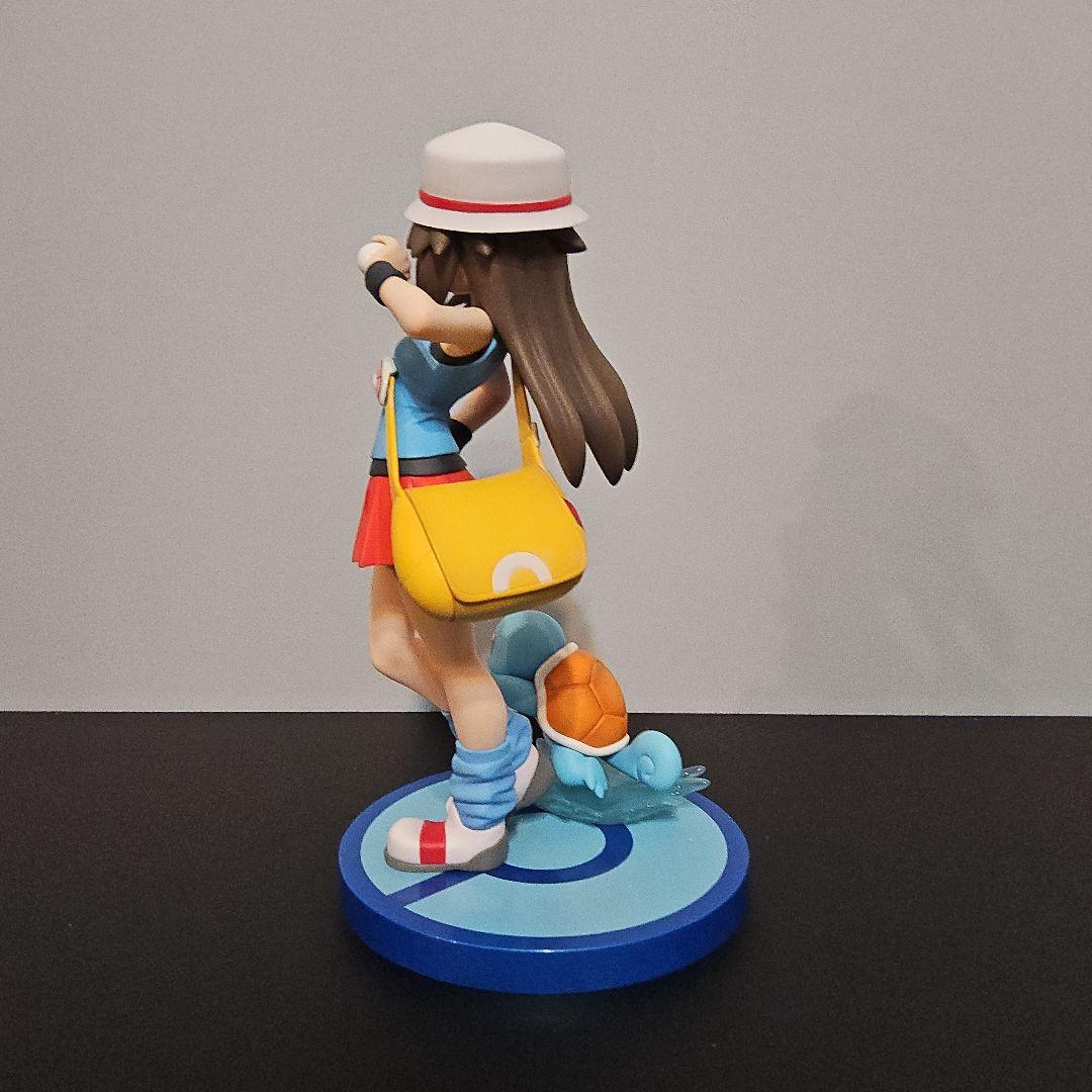 【開封品】ポケモン フィギュア リーフ with ゼニガメ