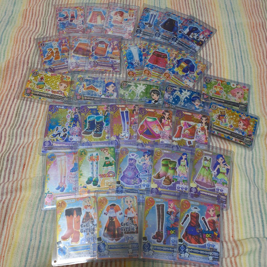 初期アイカツカード全て新品未使用品！500枚以上まとめ売り藤堂ユリカロリゴシック