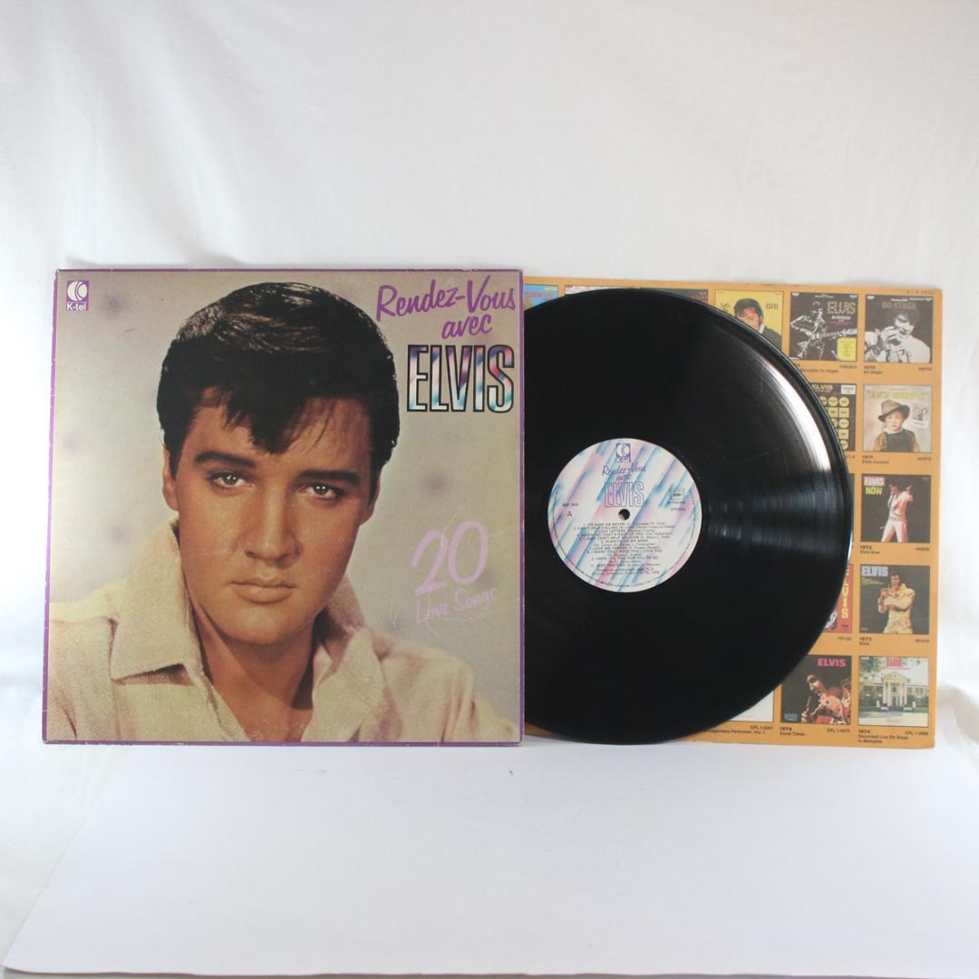 仏LP Rendez-Vous Avec Elvis Presley フランス盤