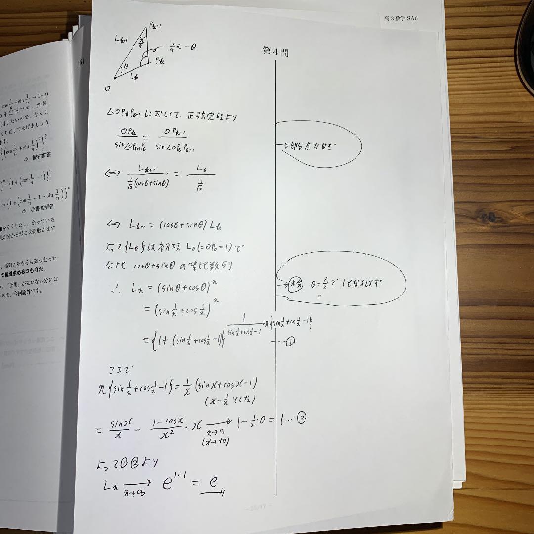 鉄緑会 高３数学 入試数学演習 SA