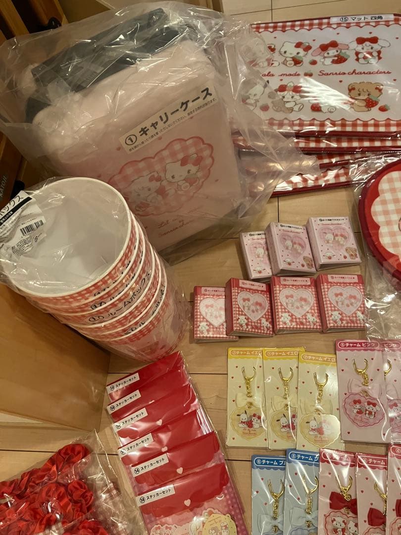 リルアラモード×サンリオキャラクターズ 当たりくじ 57個＋ラストワンまとめ売り