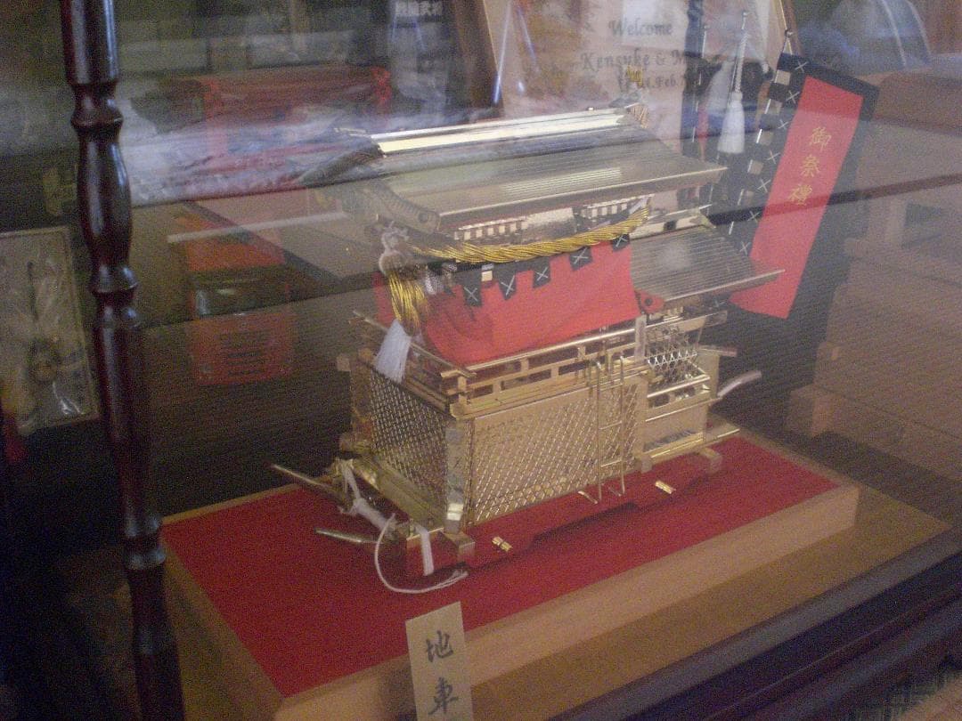 だんじり　金メッキ