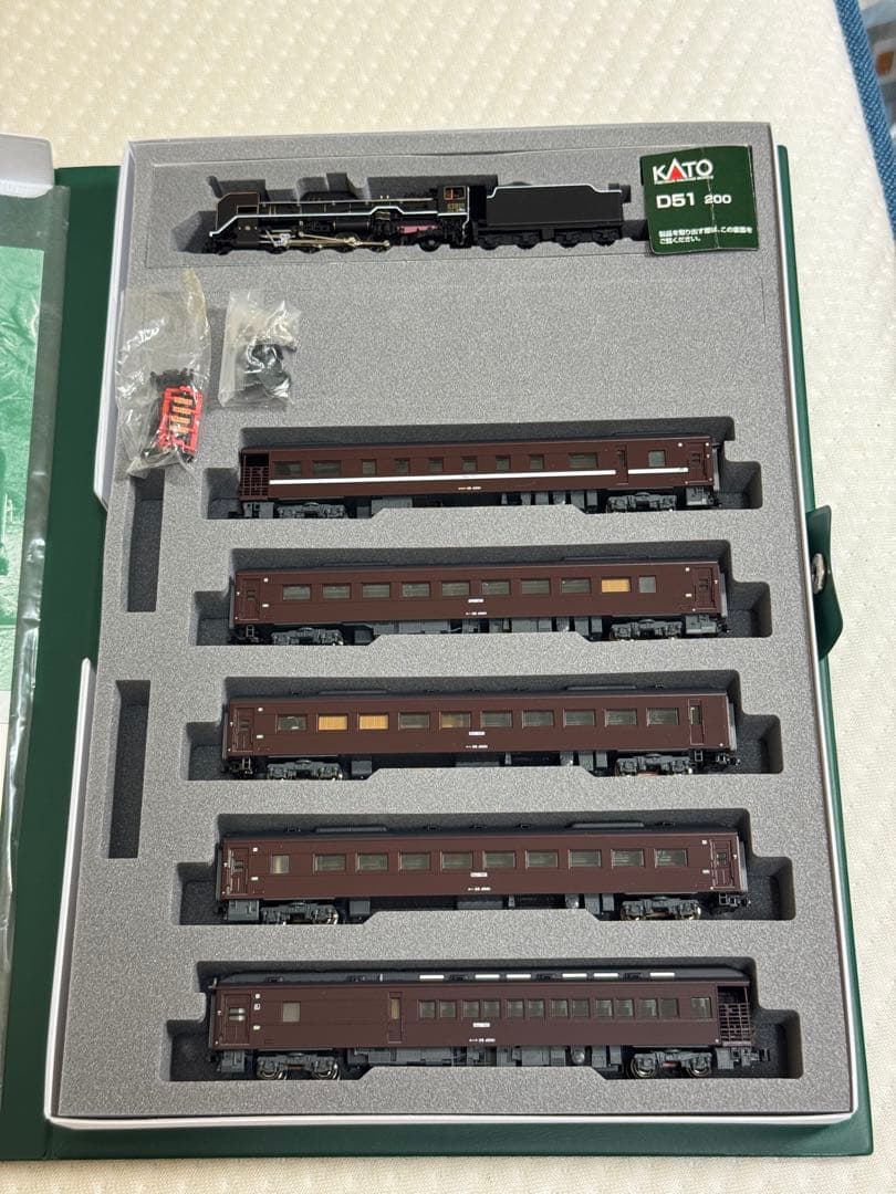 【全車室内灯】KATO 10-1499 D51 200＋35系SL「やまぐち」号