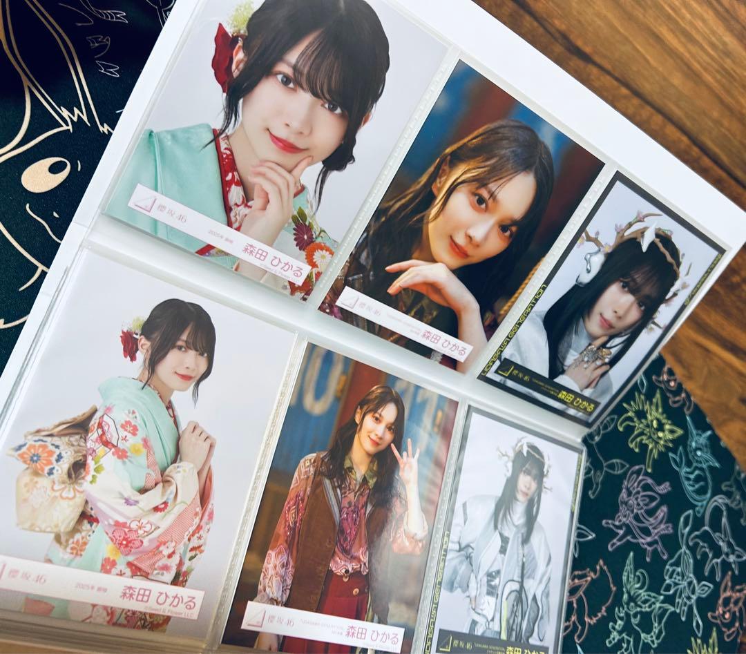 【櫻坂46】森田ひかる 生写真 126コンプ ケース付き