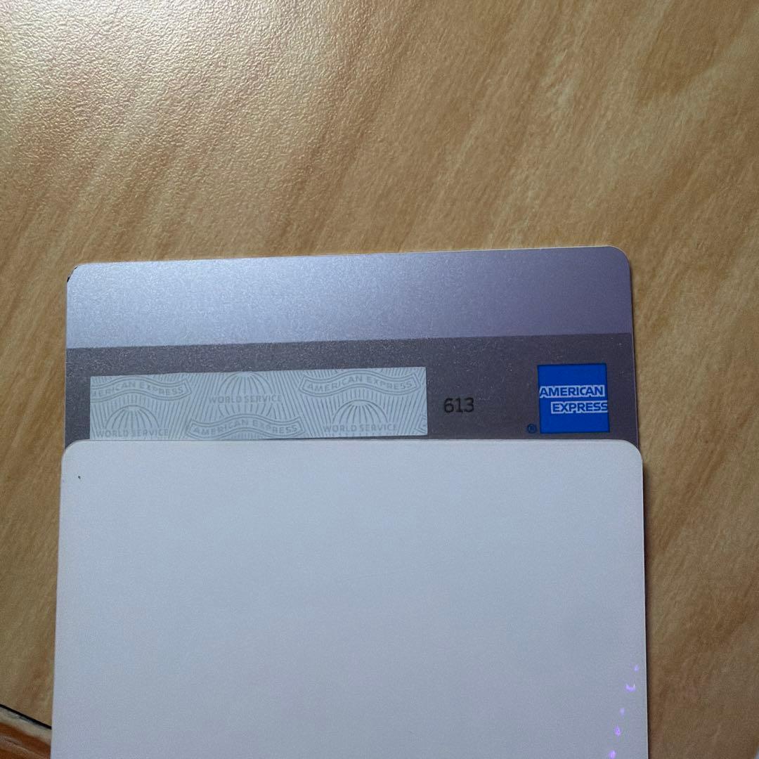 AMERICAN EXPRESS カードセットキャンセル済み