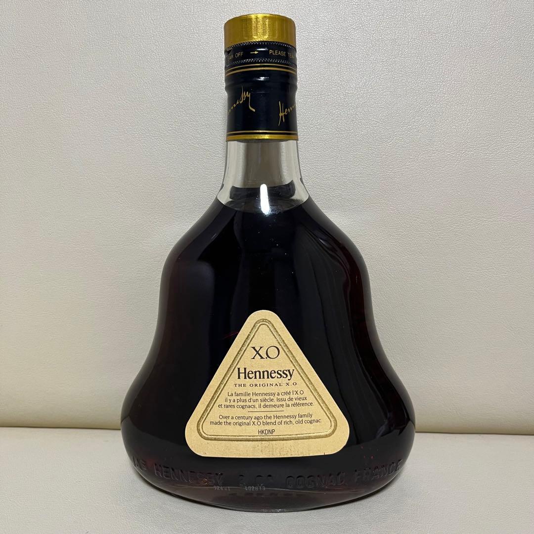［未開封新品］箱付きヘネシー XO 金キャップ 旧ボトル