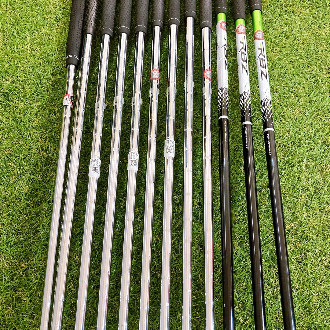王道 飛び系 即戦力 テーラーメイド RBZ メンズゴルフセット 初心者 右 S