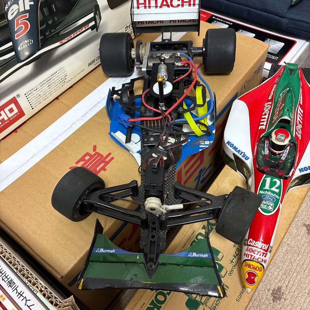 【当時物】京商1/10 ウィリアムズ・ルノー FW14 ラジコンカー　ロータス